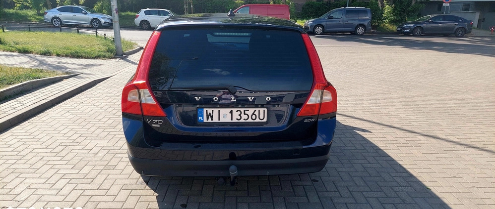 Volvo V70 cena 20900 przebieg: 270000, rok produkcji 2009 z Warszawa małe 92